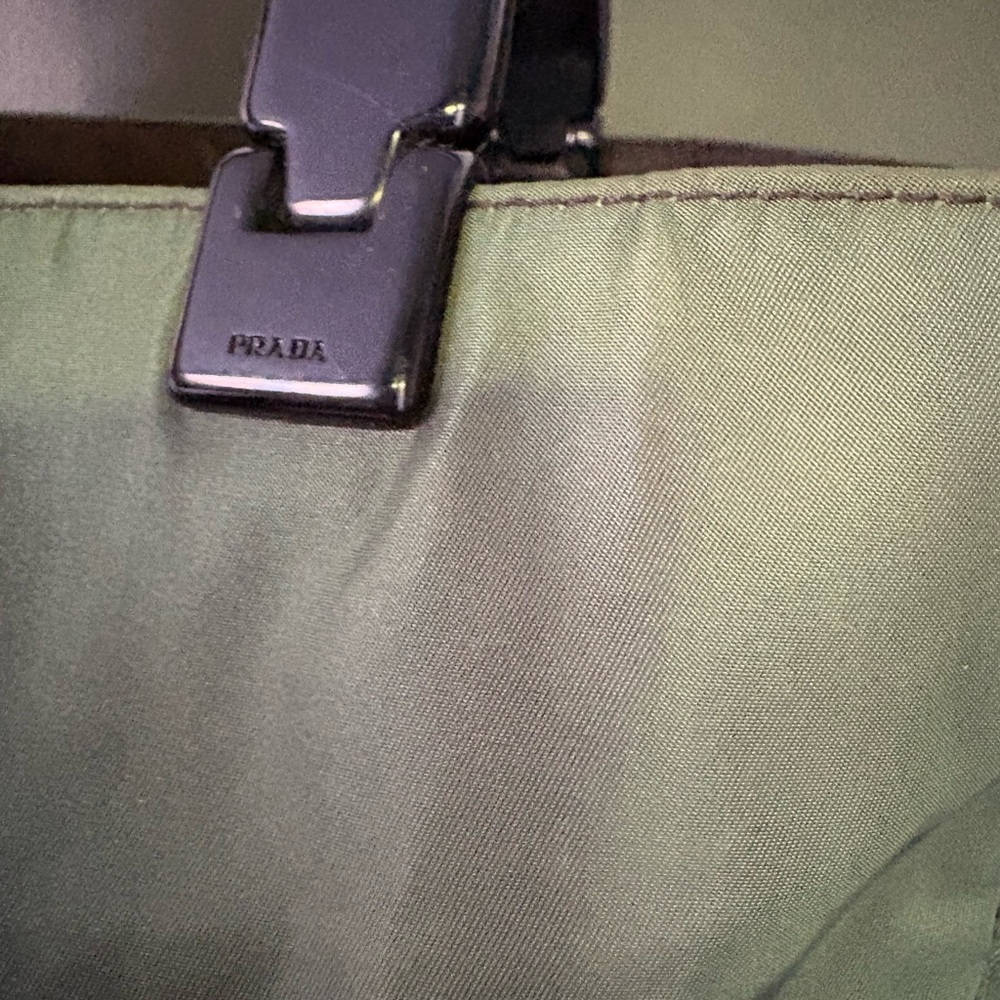 Prada Green Tote Bag - Picture 3 of 5